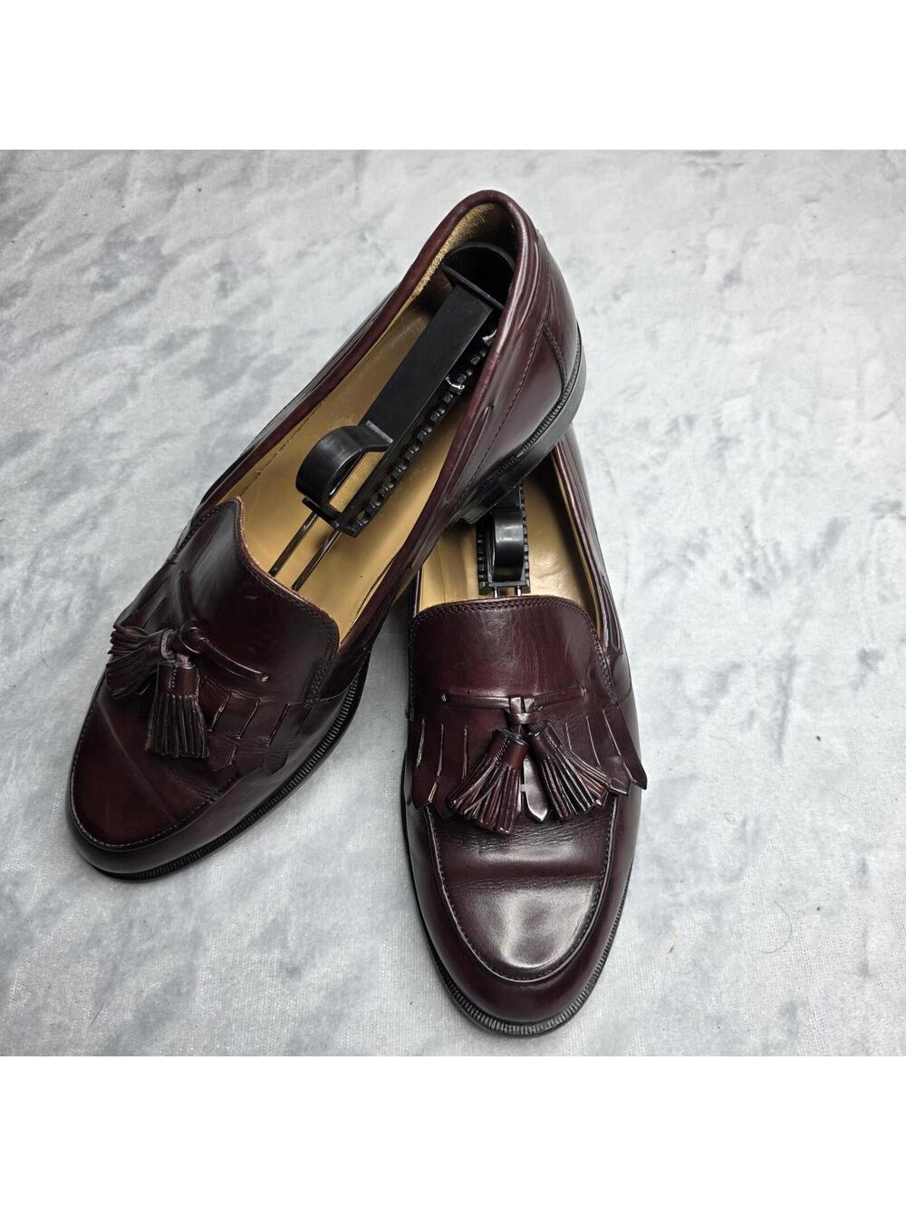 Johnston & Murphy Kiltie Tassel Mens Loafers Sz 8.5M